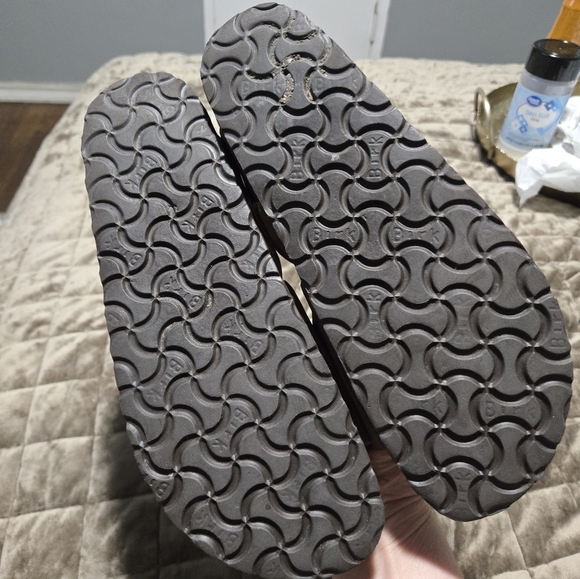 Birkenstock Birki's Rio Birko-Flor Sandals Brown Women 39/8 Narrow Ankle Strap - Picture 5 of 8